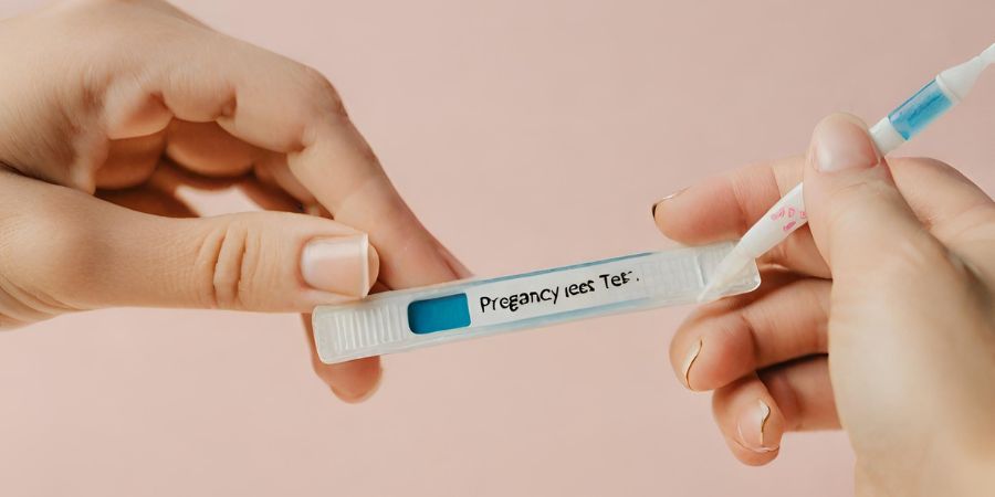 Wann wird ein Schwangerschaftstest positiv