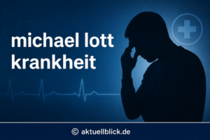 Ist Michael Lott krank? Was öffentlich bekannt ist