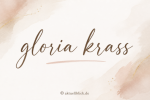 gloria krass: Beruf, Agentur und Ehe mit Sascha Hehn